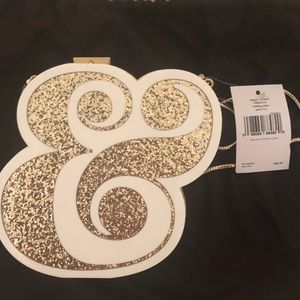 Kate Spade Wedding Belles Ampersand clutch